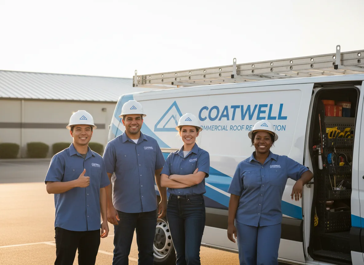 Commercial roof coating company in Cable, OH